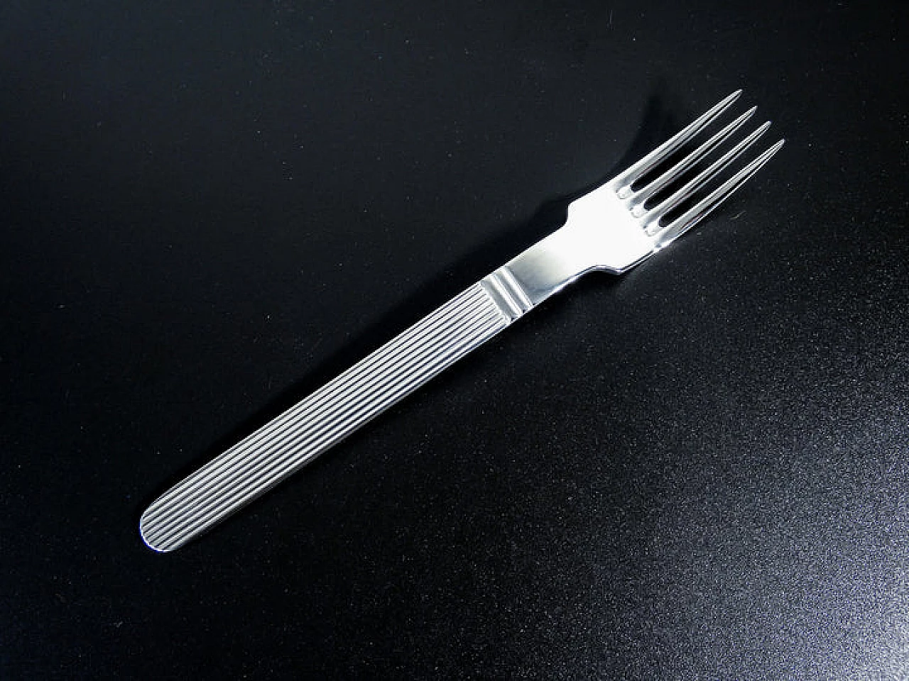 12 Forks in 18/10 steel by Arthur Krupp, 1970s 3