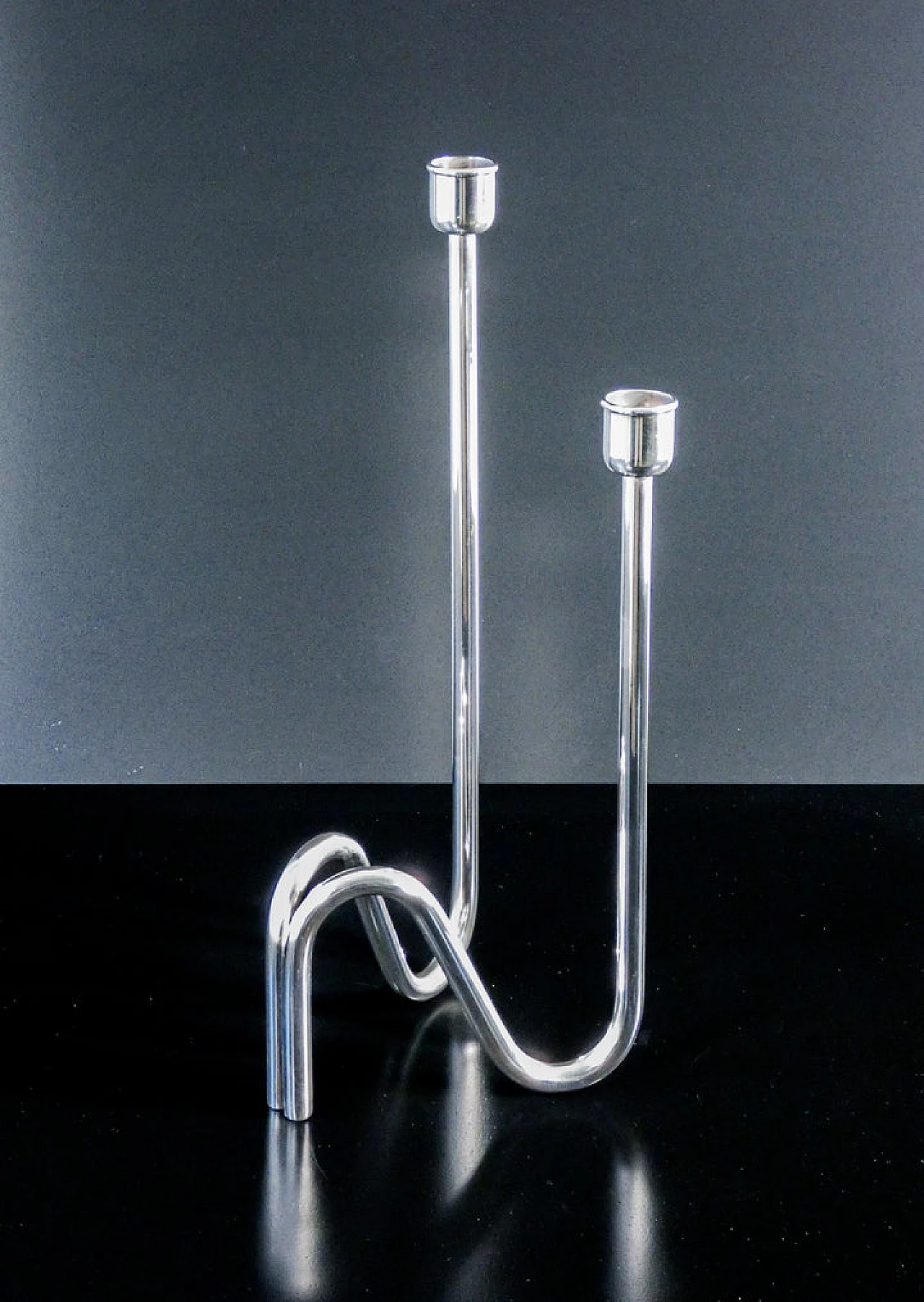 Fiamma candelabrum by Lino Sabattini for Argenteria Sabattini, 1980s 1