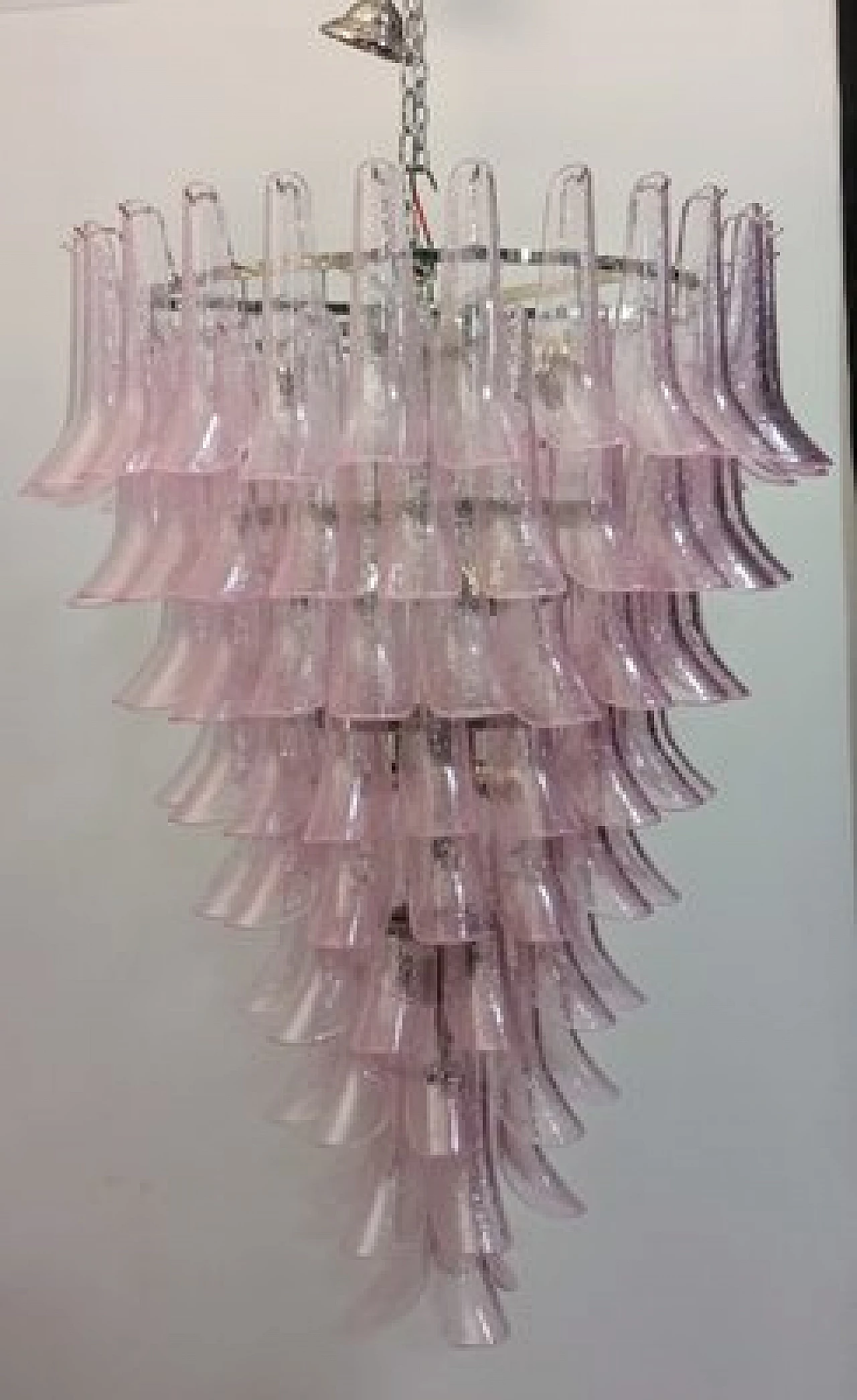 Chandelier with colored Murano glass selle 21