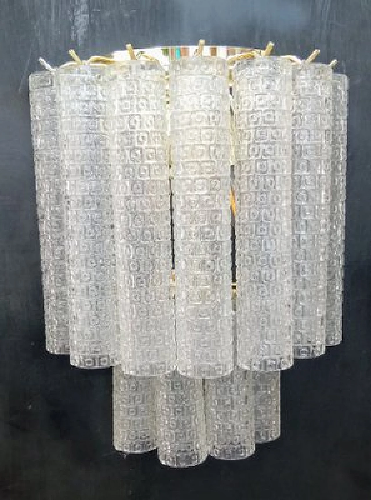 Coppia di applique in vetro di Murano di VeArt, anni '70 1