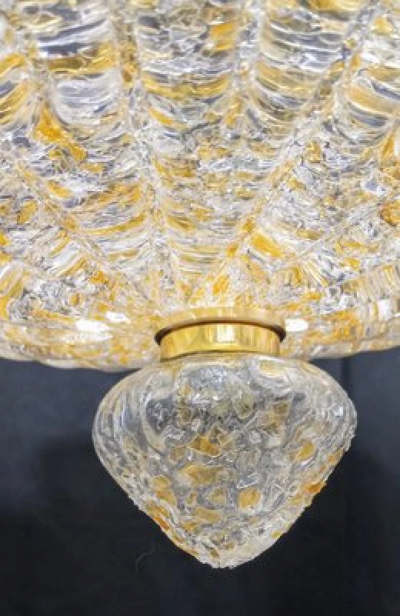 Murano glass chandelier by Familamp, 1990s 5