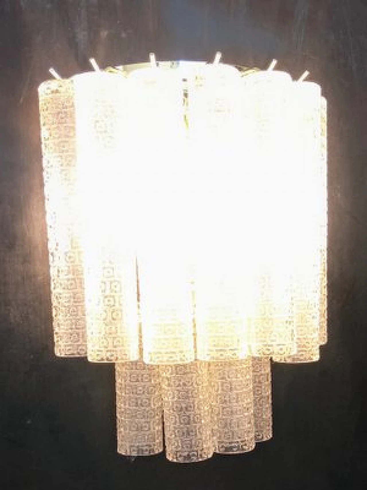 Coppia di applique in vetro di Murano di VeArt, anni '70 6