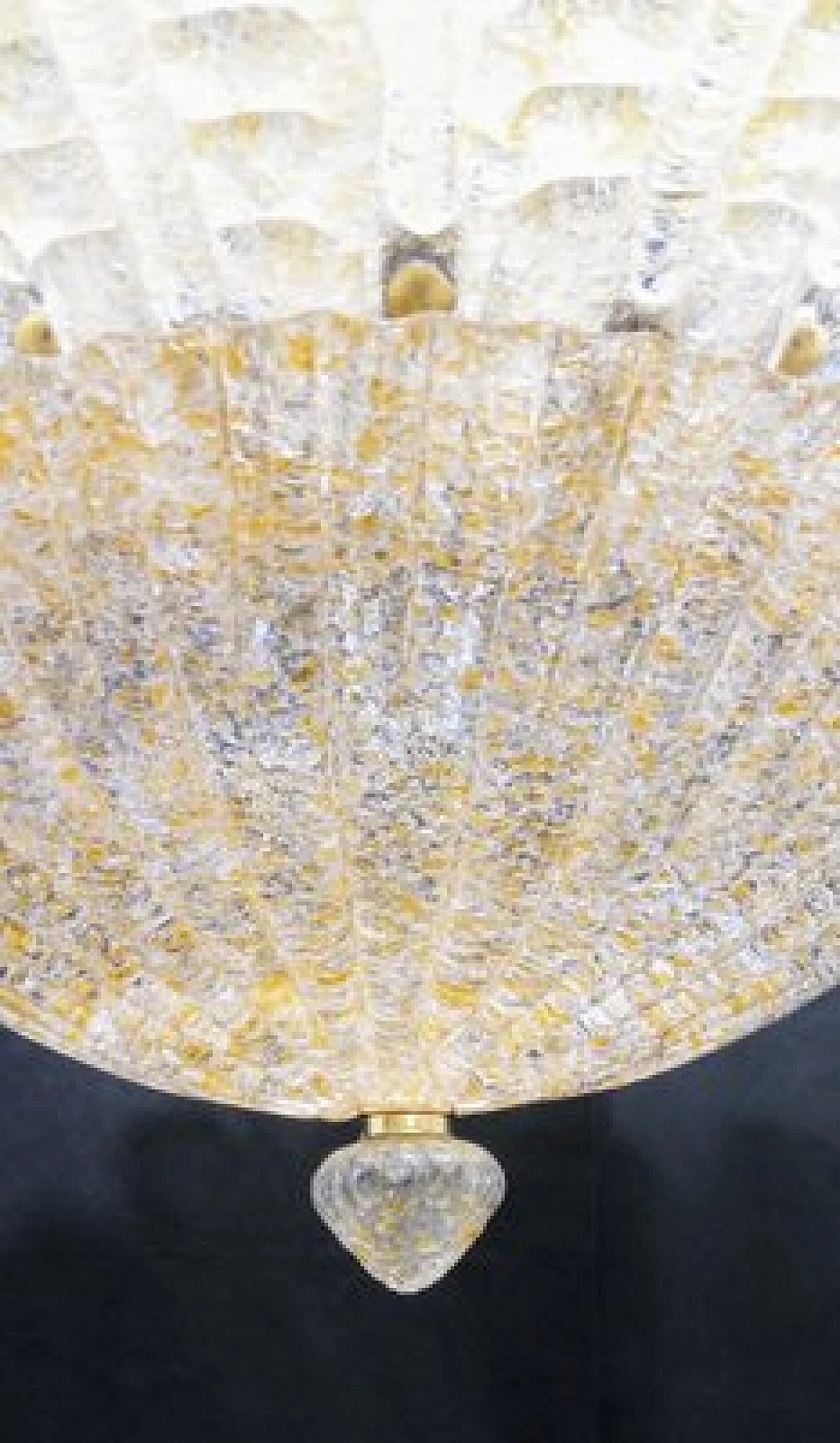 Murano glass chandelier by Familamp, 1990s 6