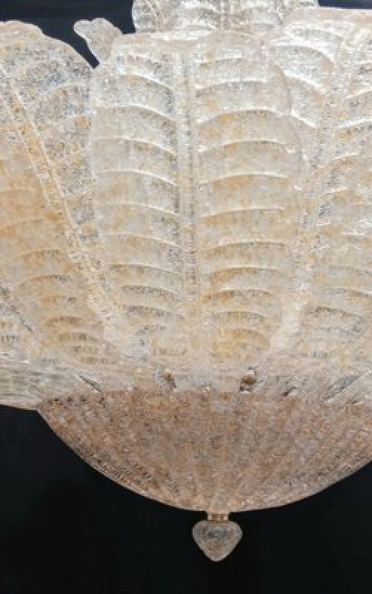 Murano glass chandelier by Familamp, 1990s 7