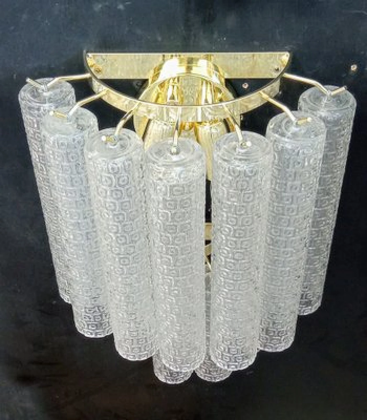 Pair of Murano glass wall lights by VeArt, 1970s 8