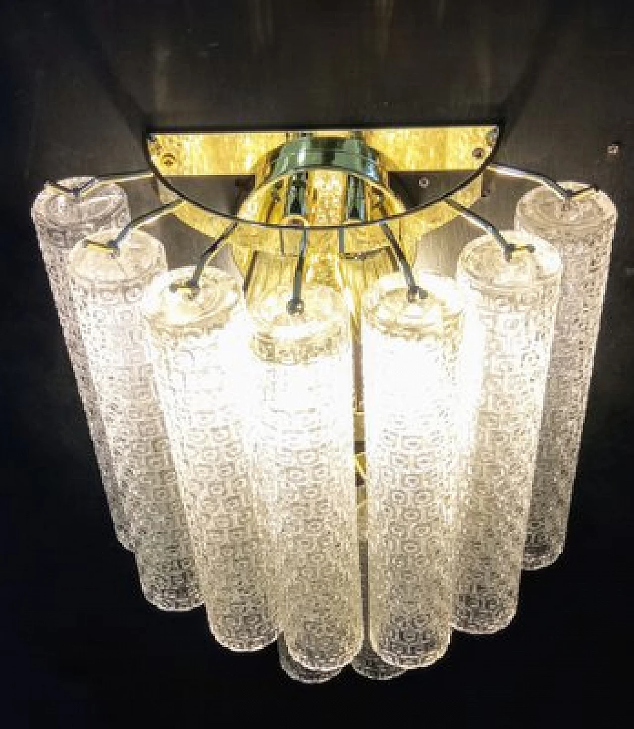 Pair of Murano glass wall lights by VeArt, 1970s 10