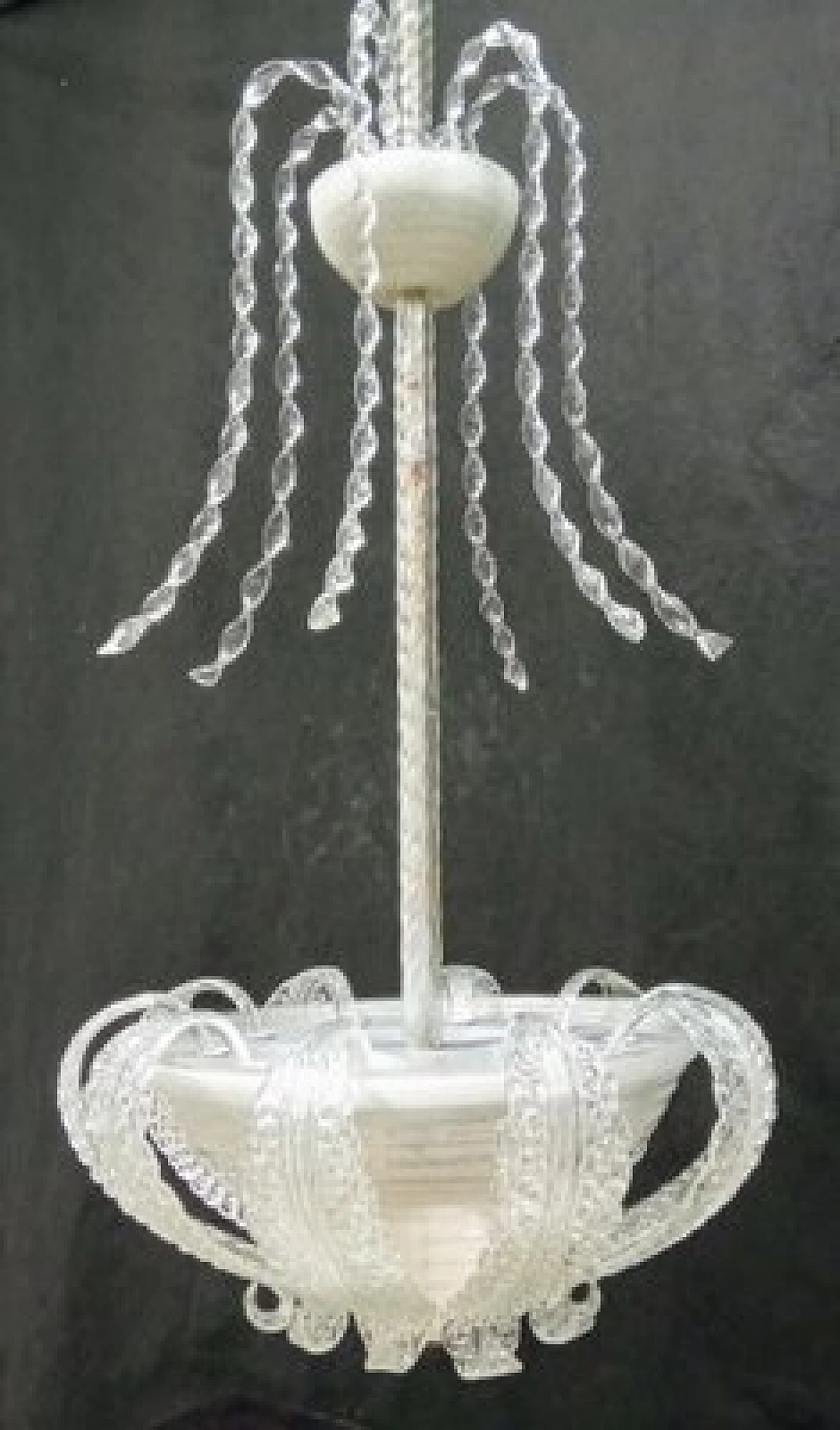 Pulegoso glass chandelier by Barovier & Toso, 1940s 2
