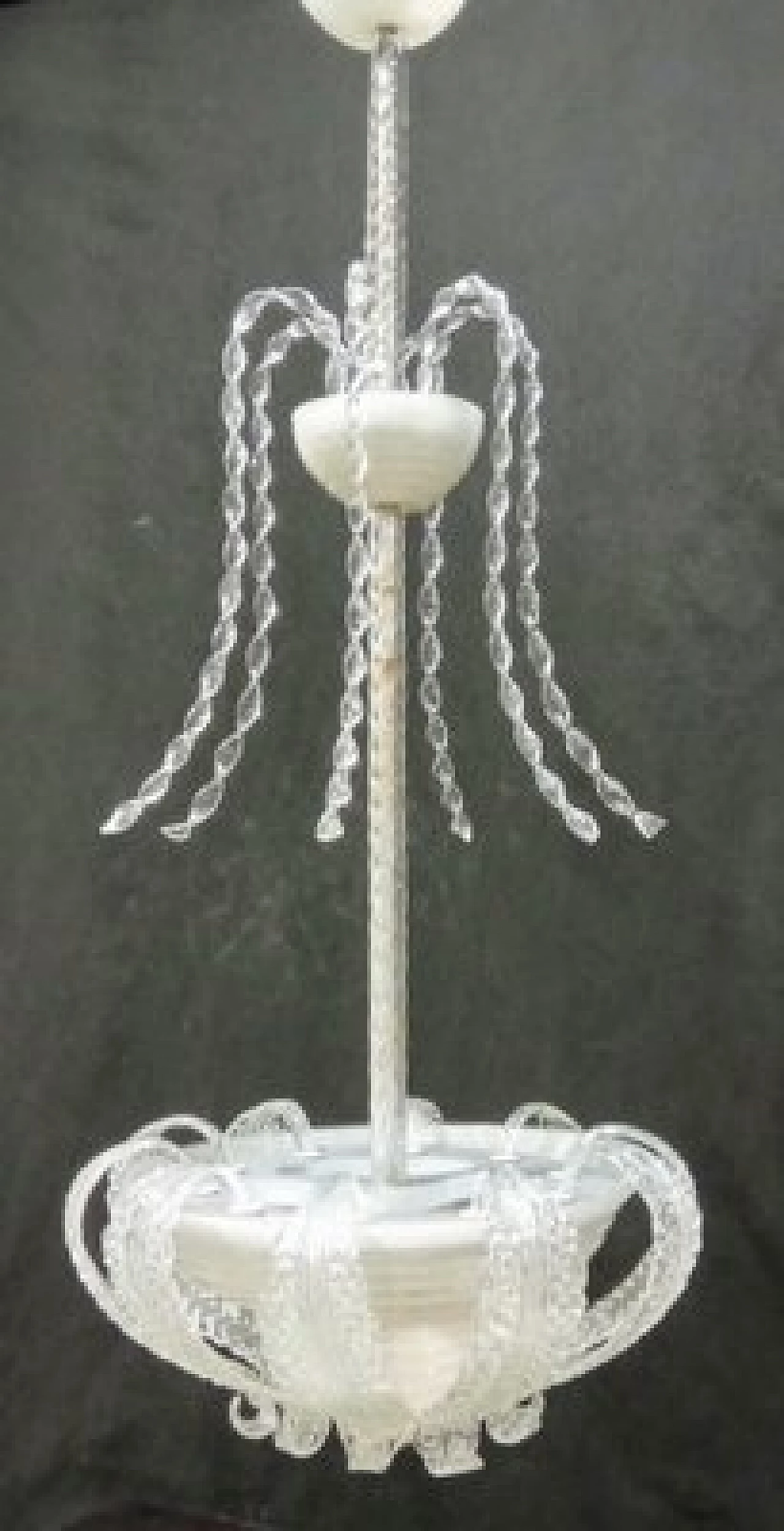 Pulegoso glass chandelier by Barovier & Toso, 1940s 5