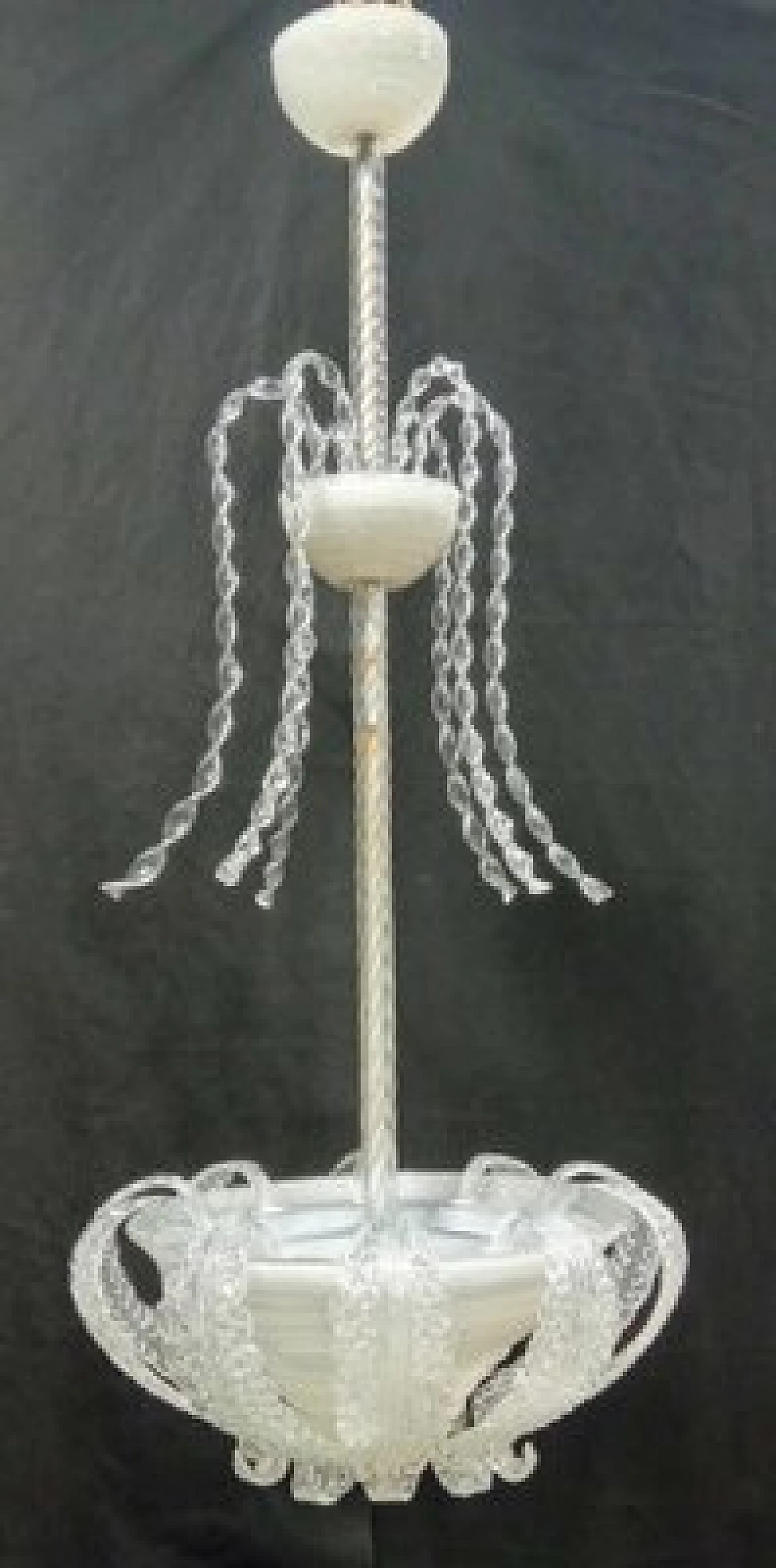Pulegoso glass chandelier by Barovier & Toso, 1940s 6