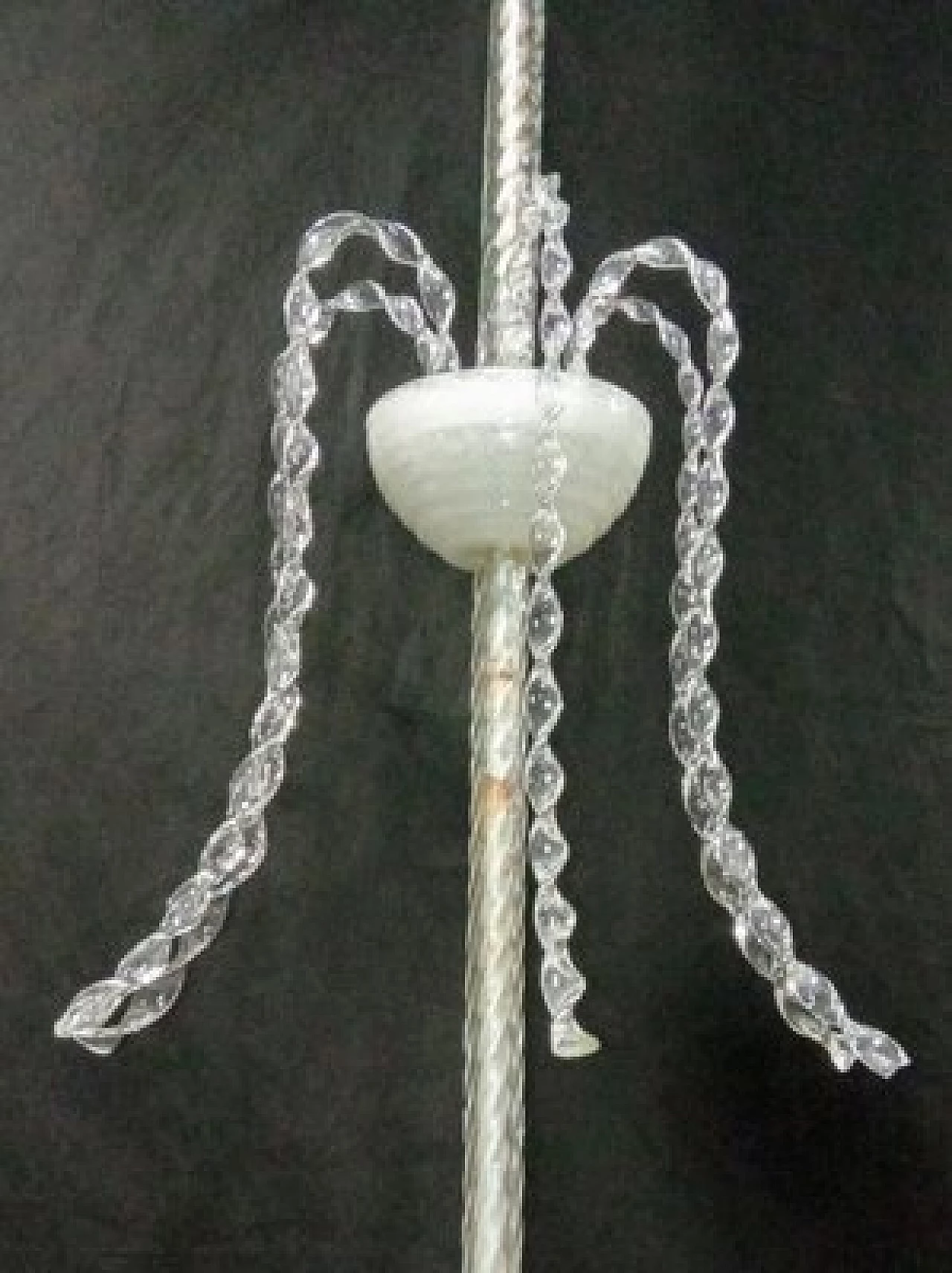 Pulegoso glass chandelier by Barovier & Toso, 1940s 13