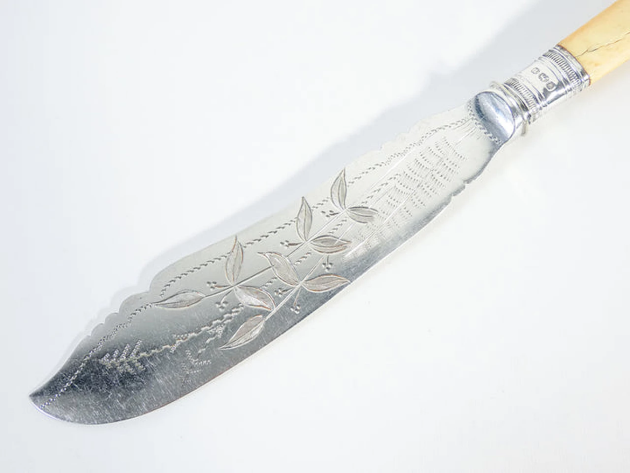 Servizio di posate da pesce di William Briggs con custodia, 1886 6