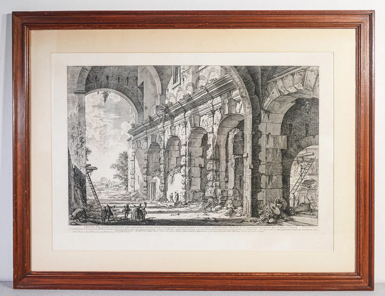 G. B. Piranesi, Veduta del Serraglio delle Fiere, acquaforte, 1757 1