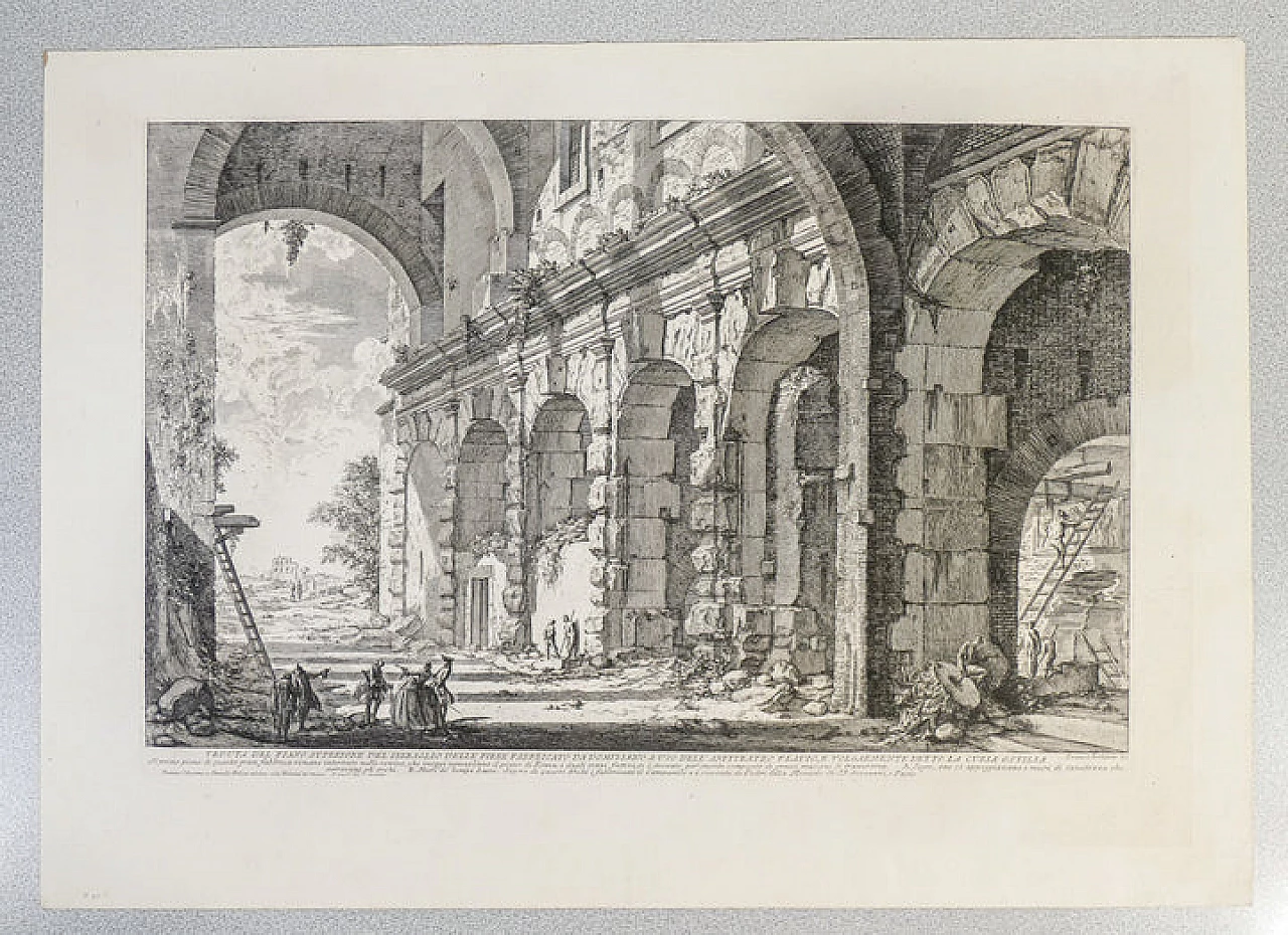 G. B. Piranesi, View of the Serraglio delle Fiere, etching, 1757 2