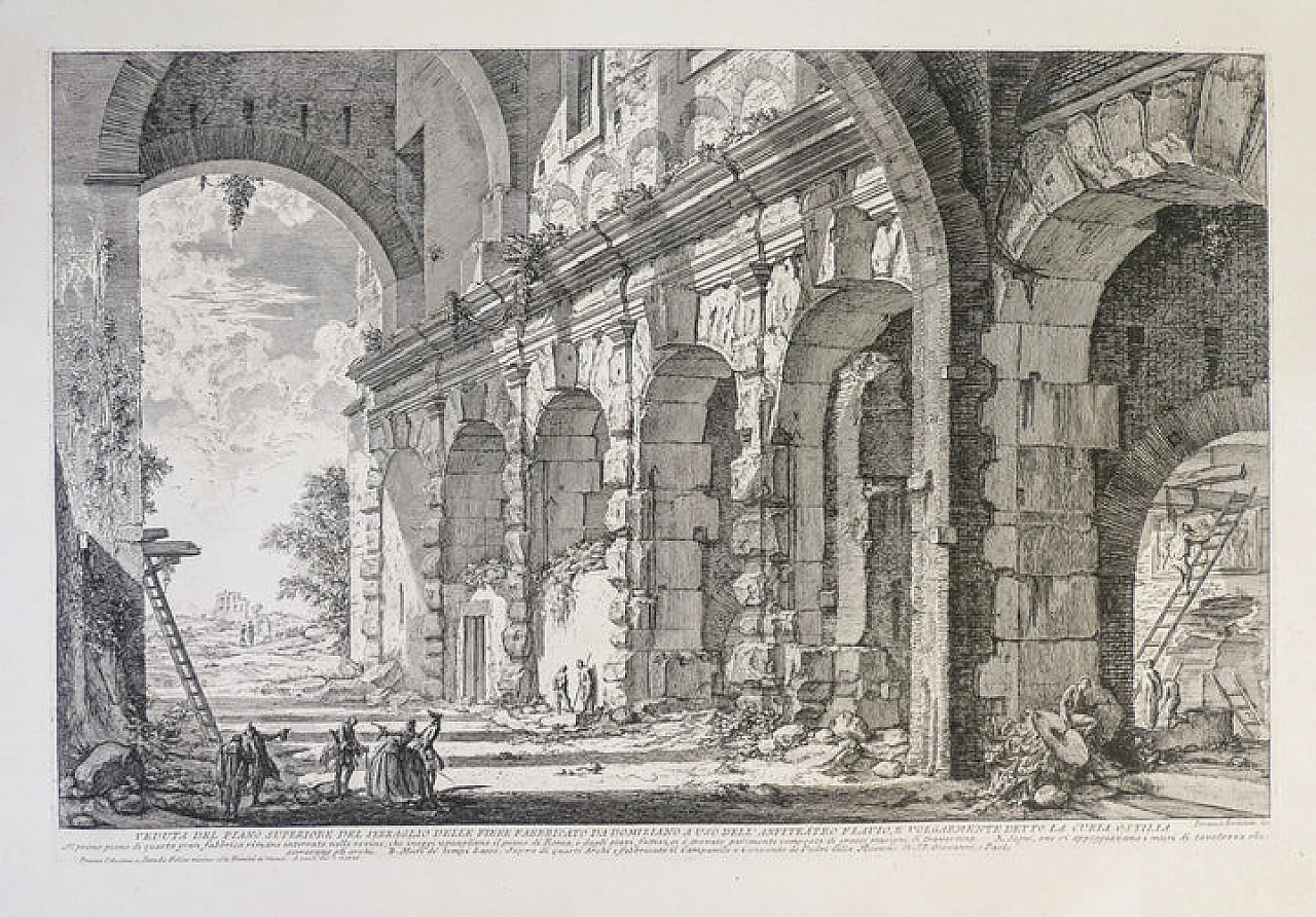 G. B. Piranesi, View of the Serraglio delle Fiere, etching, 1757 3