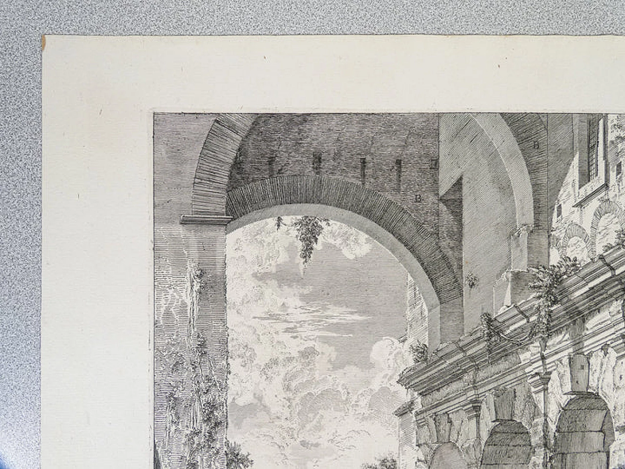 G. B. Piranesi, Veduta del Serraglio delle Fiere, acquaforte, 1757 4