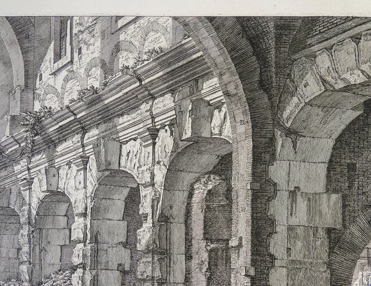 G. B. Piranesi, Veduta del Serraglio delle Fiere, acquaforte, 1757 6