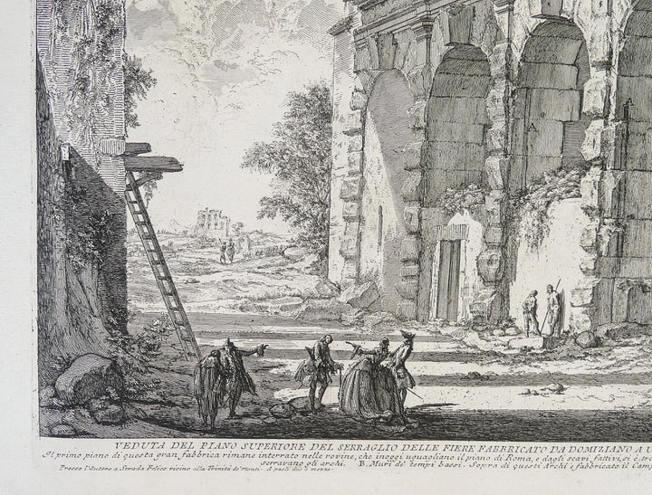 G. B. Piranesi, View of the Serraglio delle Fiere, etching, 1757 8