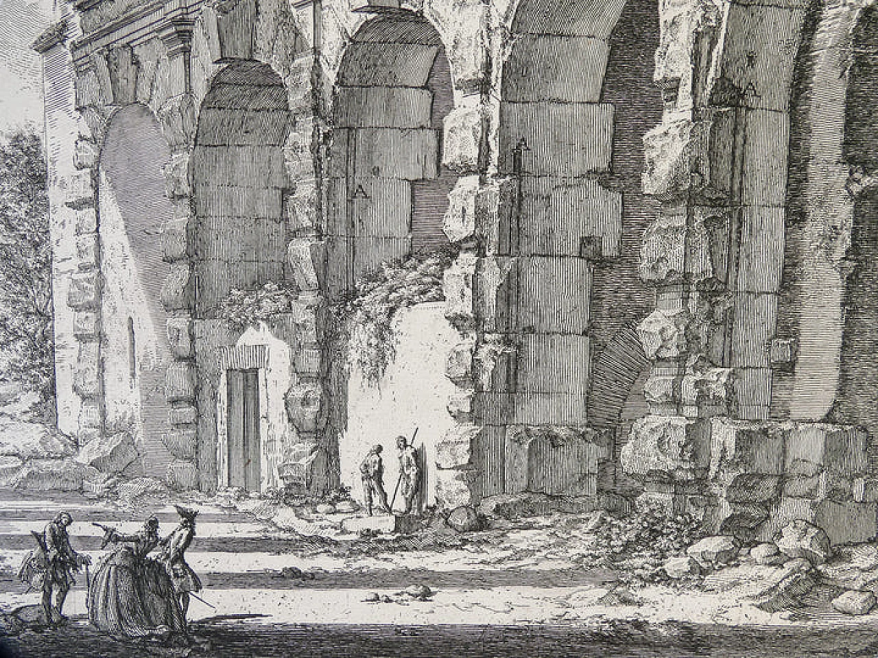 G. B. Piranesi, Veduta del Serraglio delle Fiere, acquaforte, 1757 11
