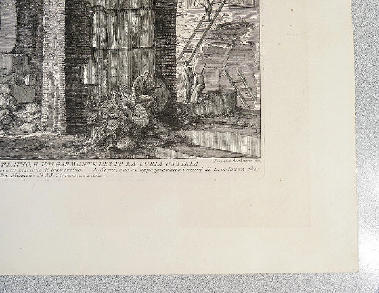 G. B. Piranesi, Veduta del Serraglio delle Fiere, acquaforte, 1757 12