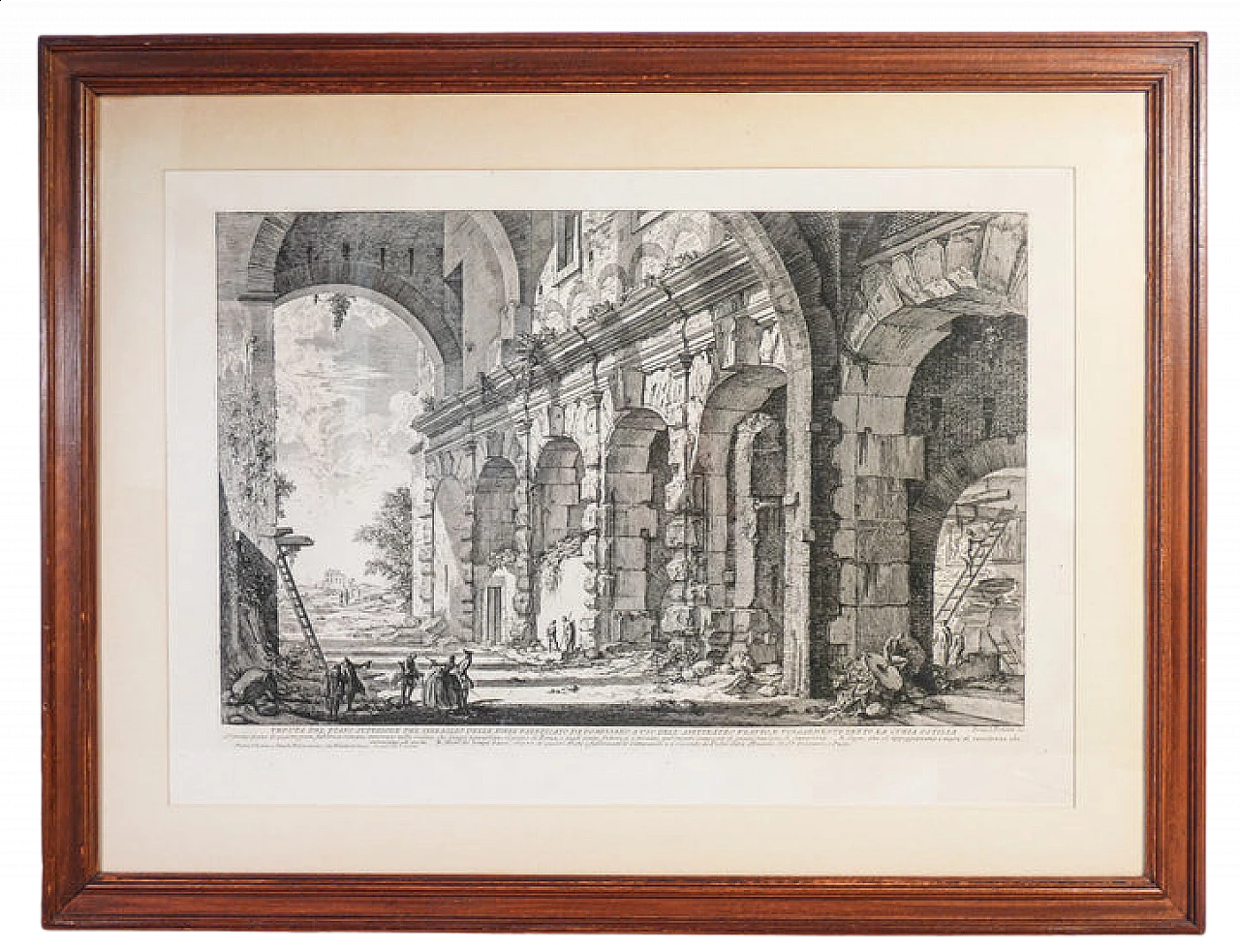 G. B. Piranesi, Veduta del Serraglio delle Fiere, acquaforte, 1757 14