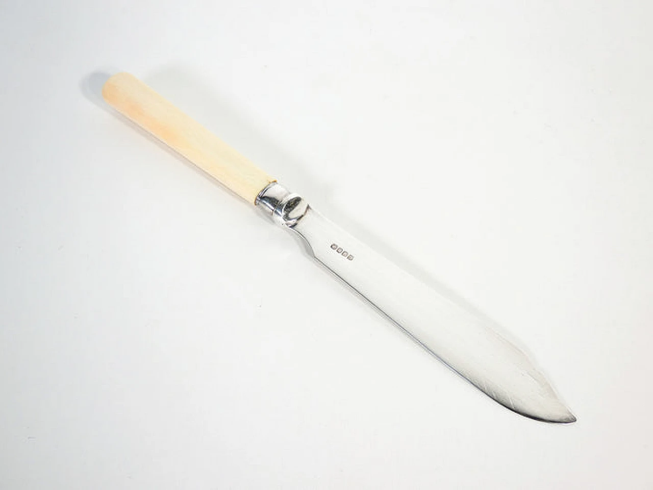 12 Posate da dolce di William Adams con custodia, '800 5