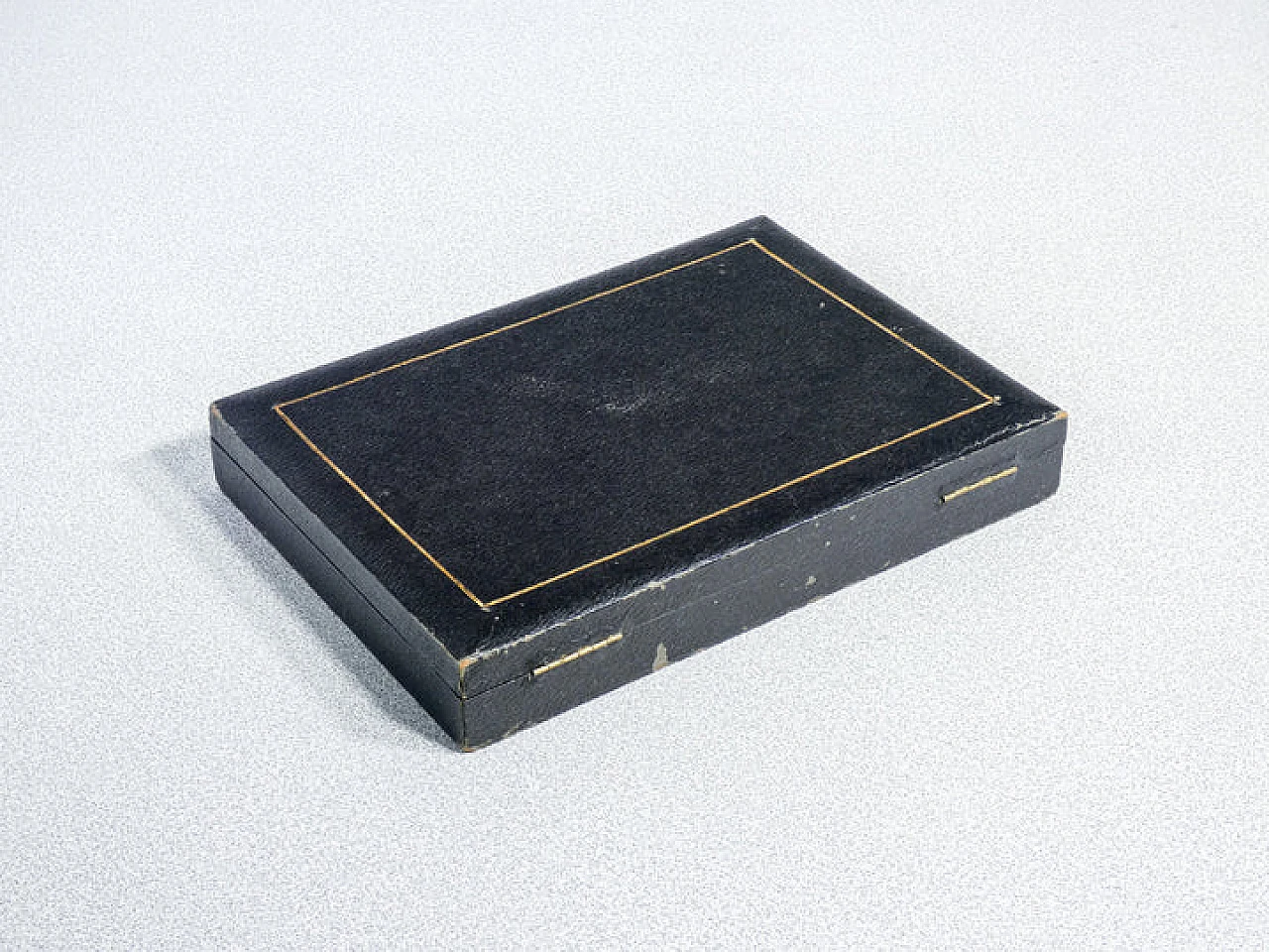 12 Posate da dolce di William Adams con custodia, '800 12