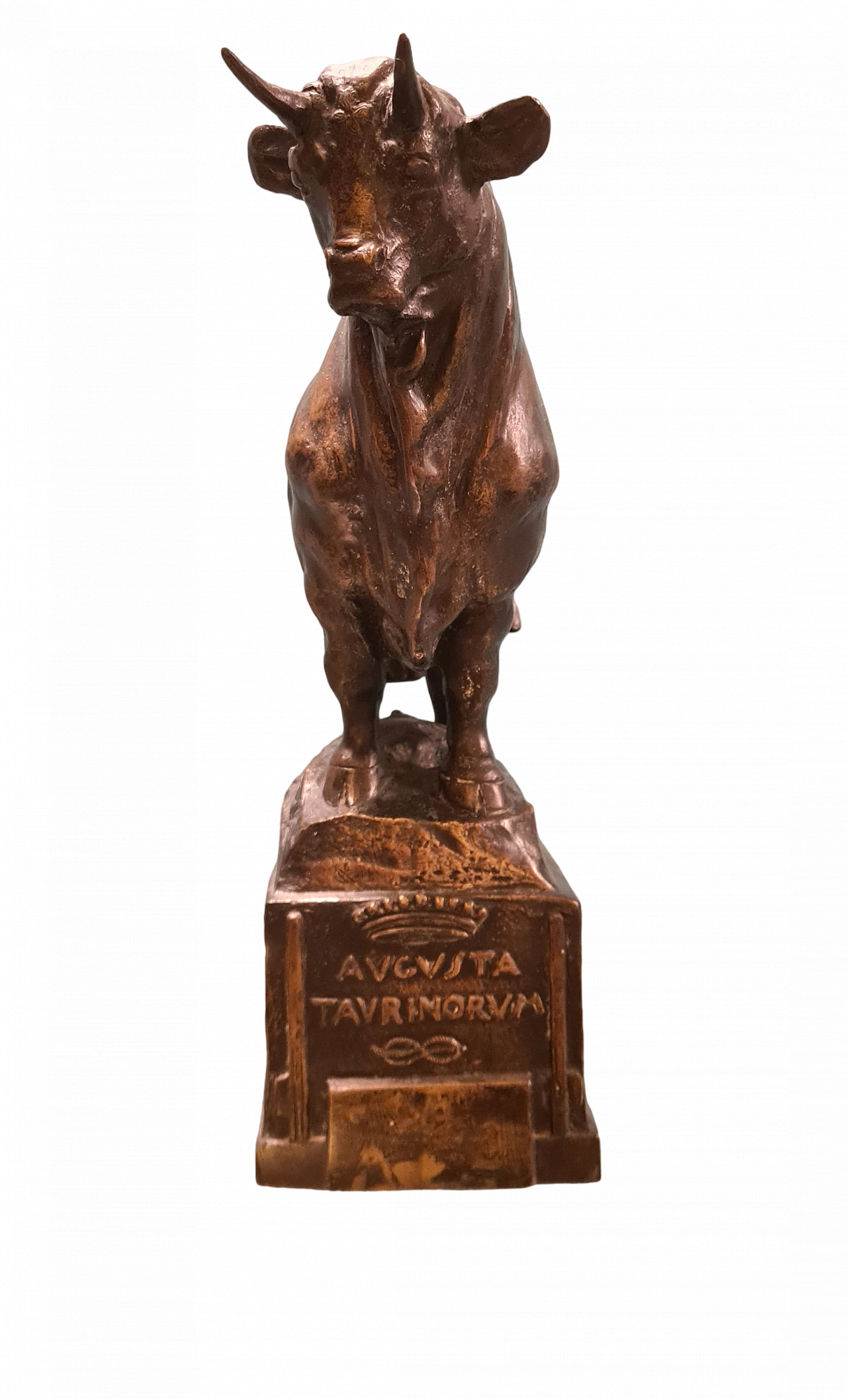 Emilio Musso, bull, bronze sculpture, 1920s 17