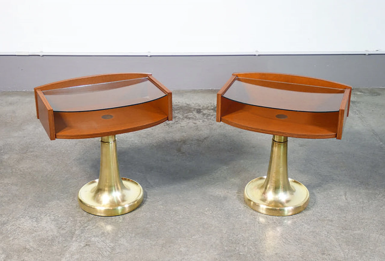 Pair of bedside tables by Ronchetti & Porro, 1970s 1