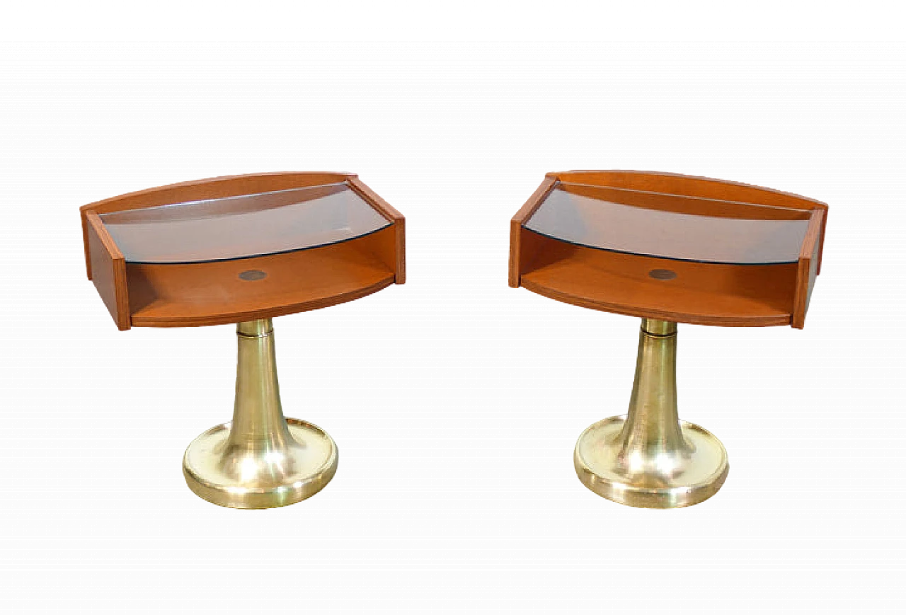 Pair of bedside tables by Ronchetti & Porro, 1970s 13