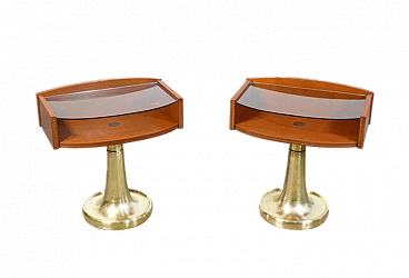 Pair of bedside tables by Ronchetti & Porro, 1970s