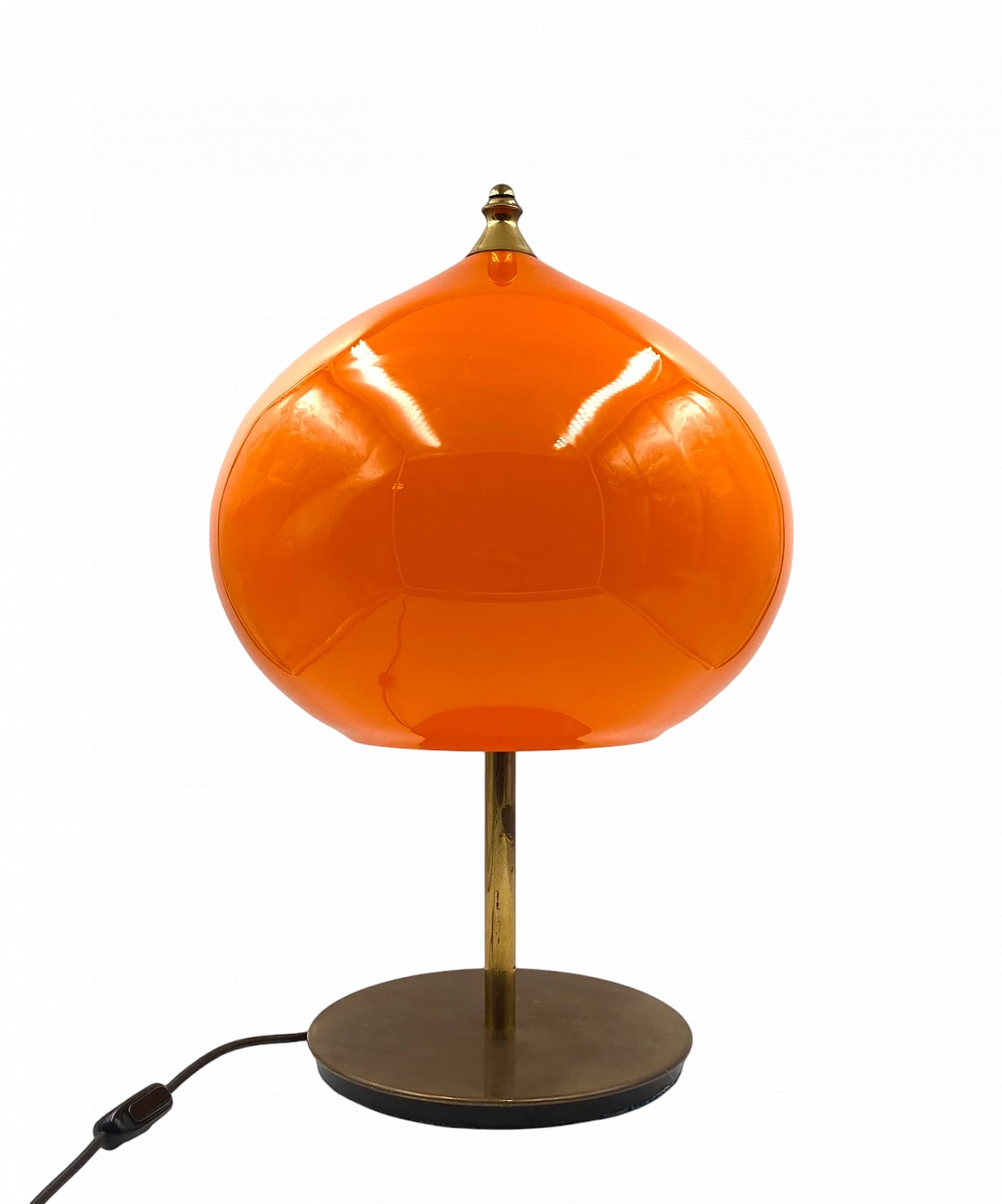 Glass table lamp by Alessandro Pianon for Vistosi, 1960s 18