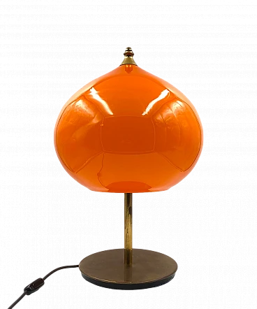 Glass table lamp by Alessandro Pianon for Vistosi, 1960s