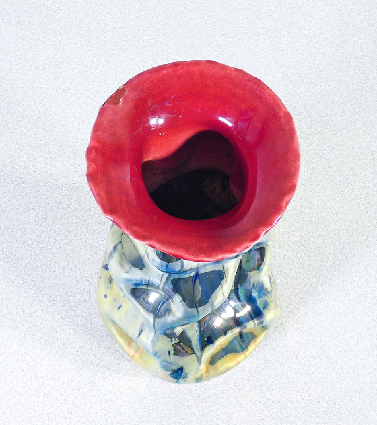 Vaso in ceramica di Albisola di M.G.A. Giuseppe Mazzotti 5