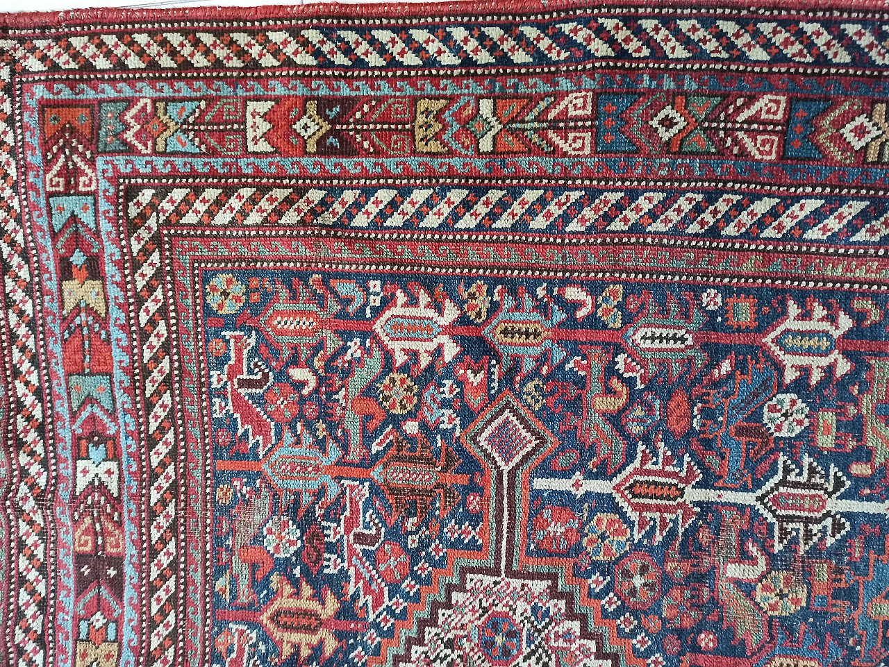 Tappeto Persiano Kamse, fine '800 5