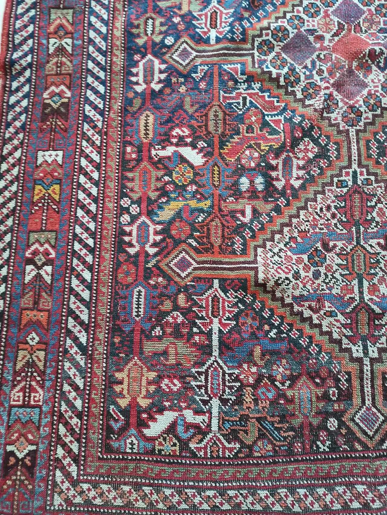 Tappeto Persiano Kamse, fine '800 7