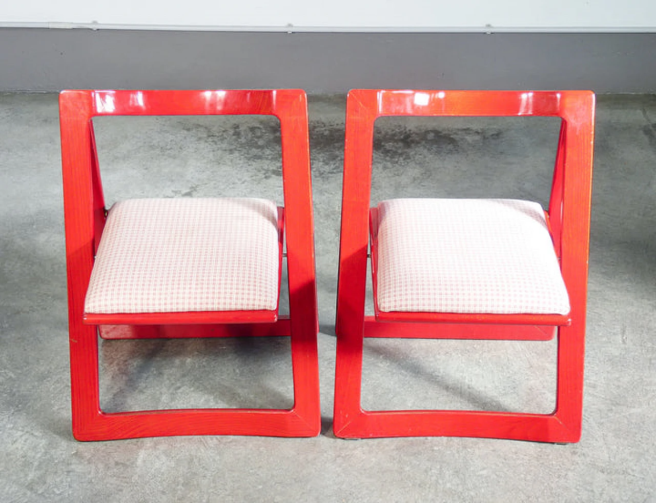 4 Trieste chairs by D'Aniello and Jacober for Bazzani, 1960s 3