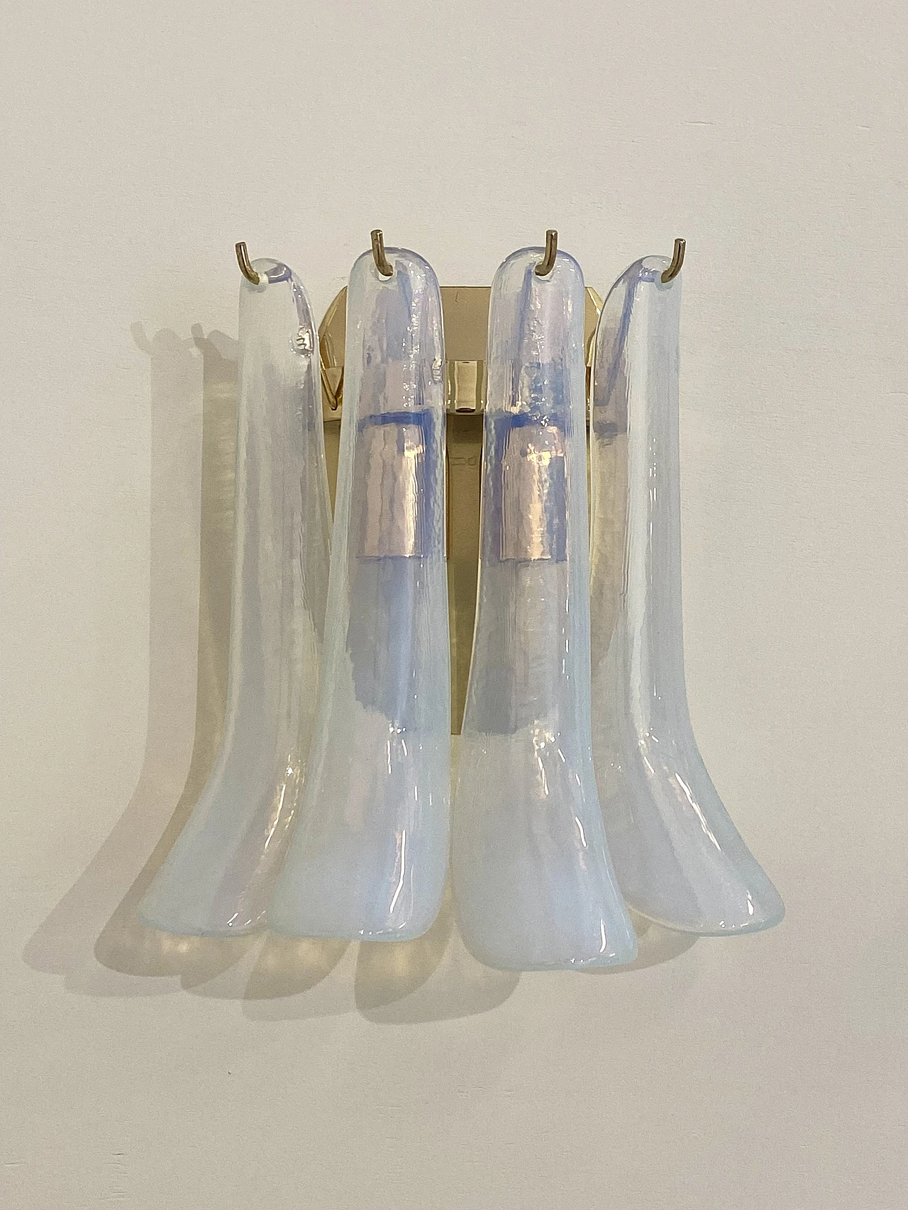 Pair of Murano glass wall sconces by La Murrina, 1980s 15