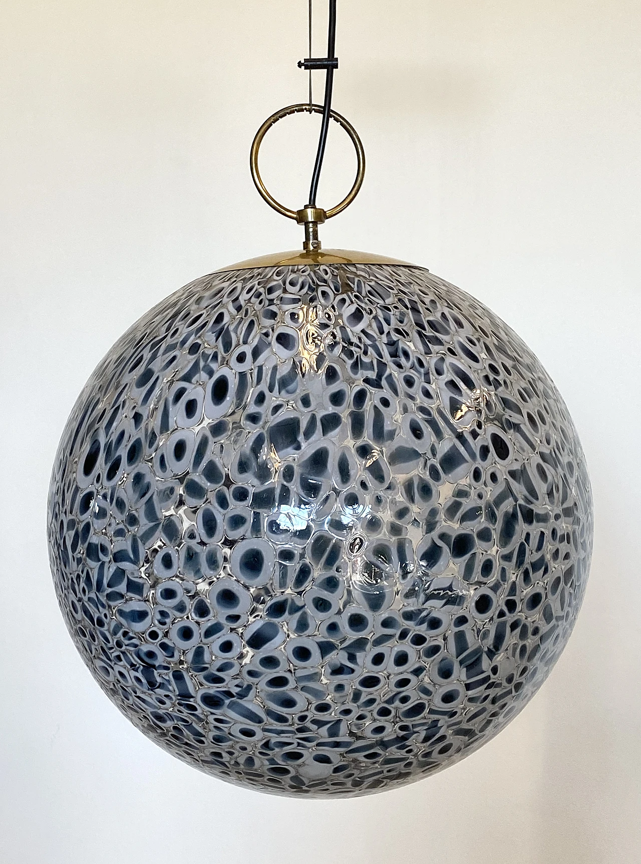 Neverrino glass lantern by Vistosi, 1970s 1