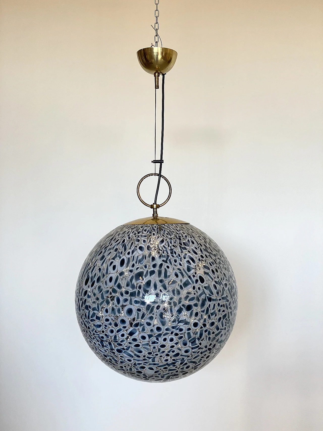 Neverrino glass lantern by Vistosi, 1970s 2