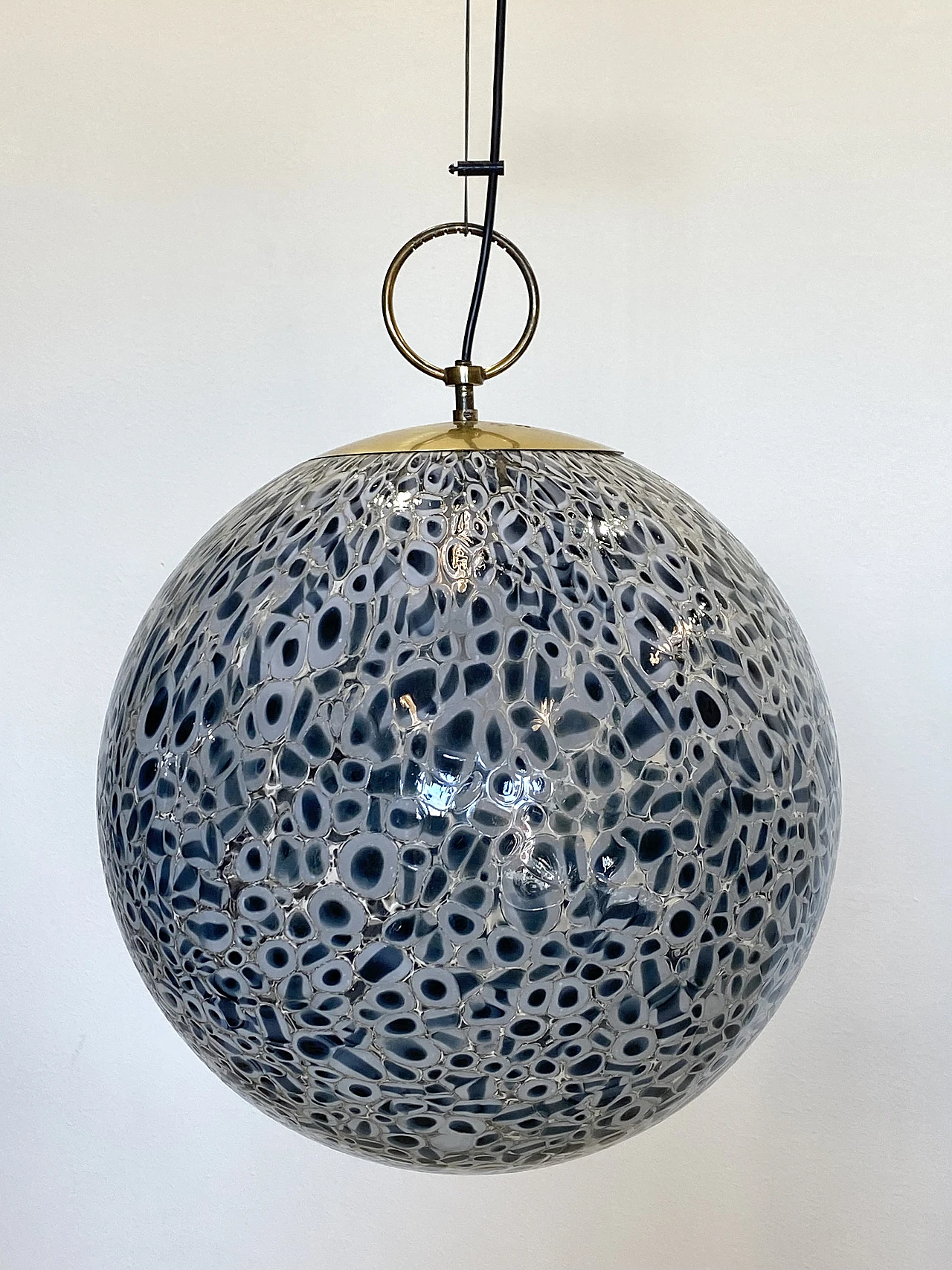 Neverrino glass lantern by Vistosi, 1970s 9