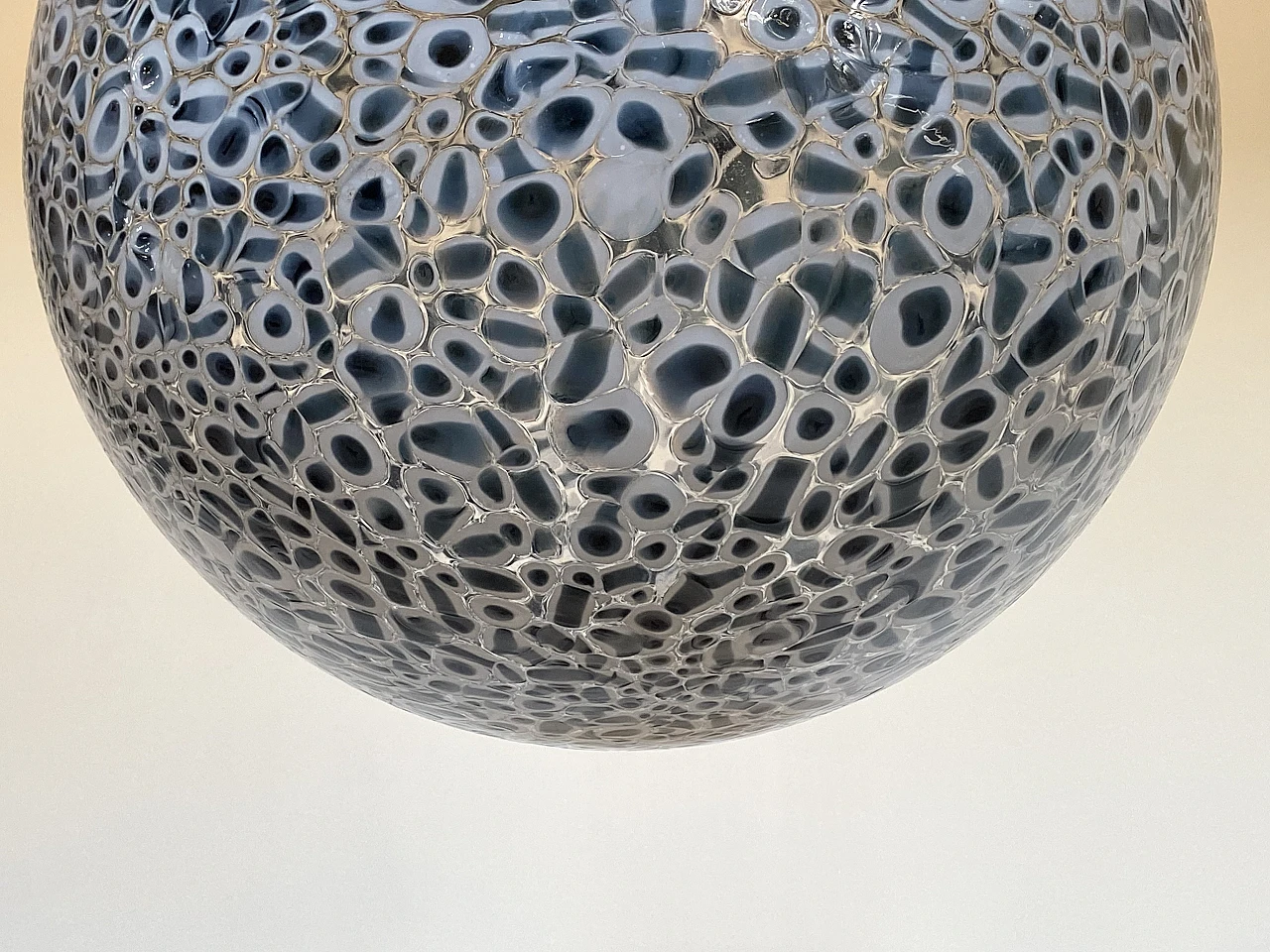 Neverrino glass lantern by Vistosi, 1970s 13