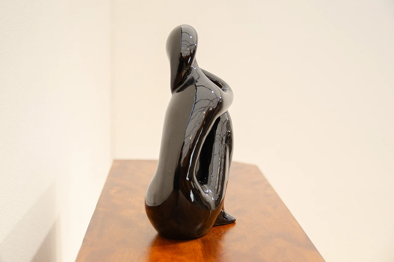 Jitka Forejtová, female nude, ceramic sculpture, 1960s 7