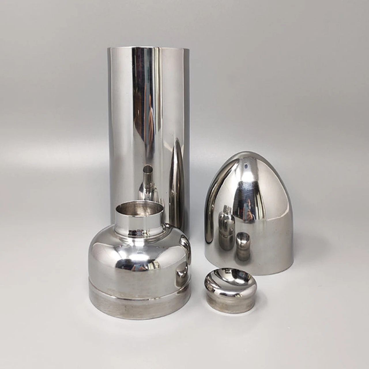 Stainless steel cocktail shaker, 1960s 4