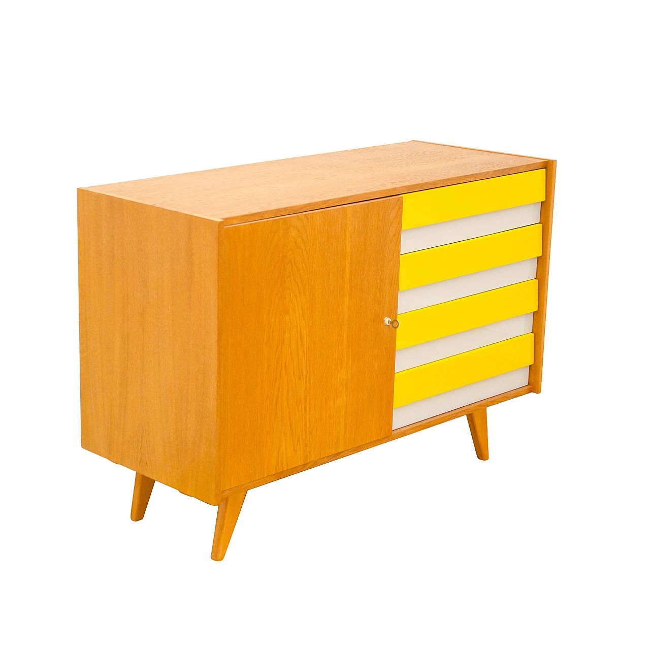 U-458 sideboard by Jiří Jiroutek for Interiér Praha, 1960s 1