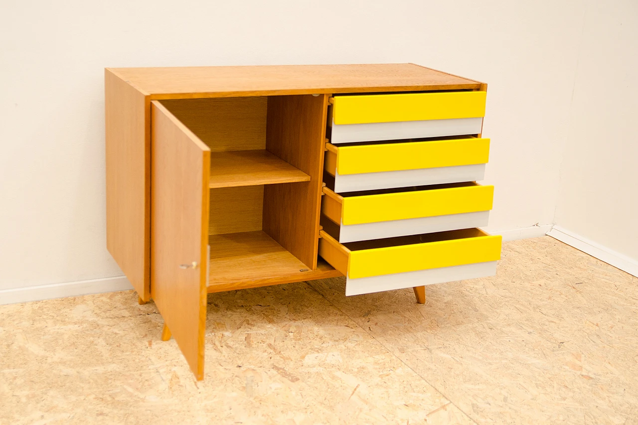 U-458 sideboard by Jiří Jiroutek for Interiér Praha, 1960s 16