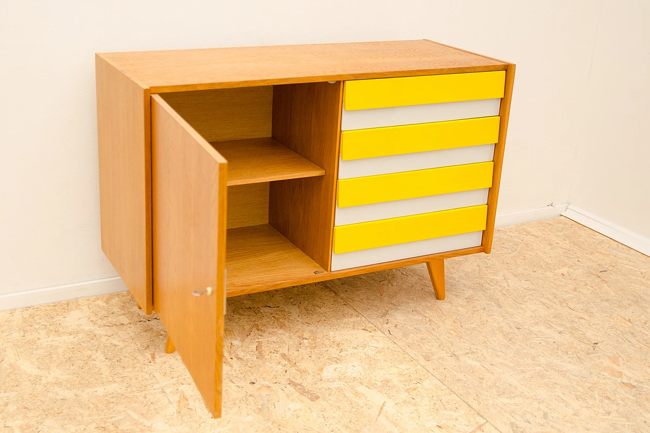 U-458 sideboard by Jiří Jiroutek for Interiér Praha, 1960s 17