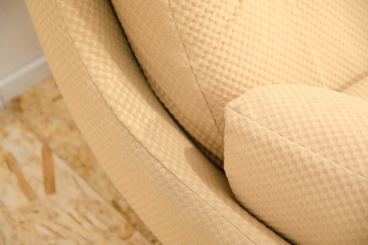 Beige fabric sofa by Jitona, 1970s 13