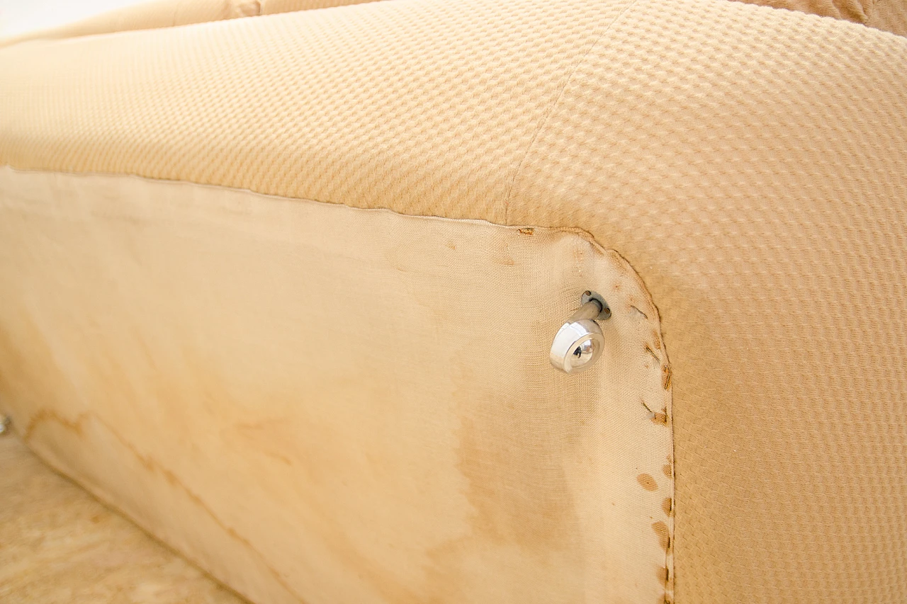 Beige fabric sofa by Jitona, 1970s 18