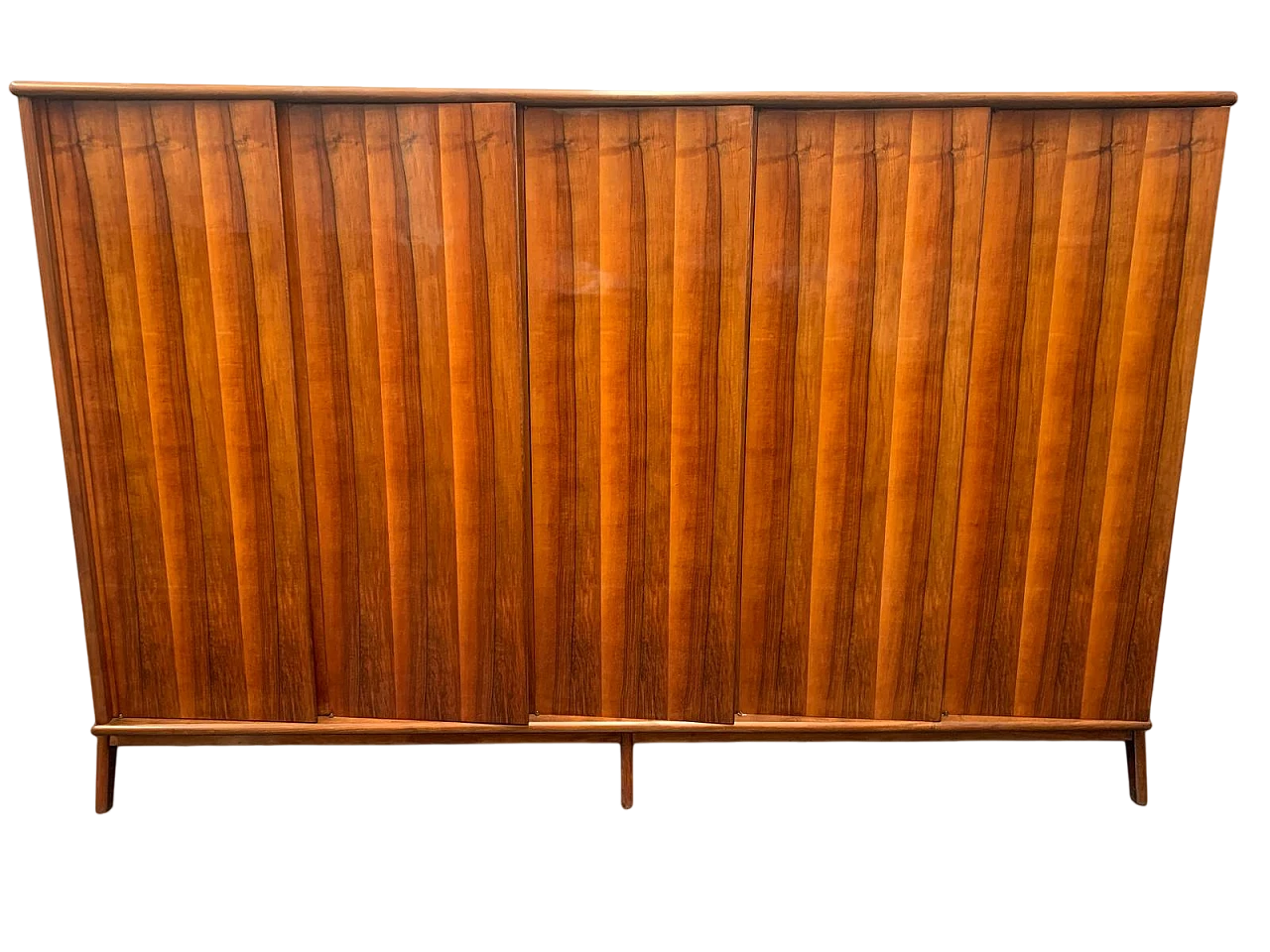 Wardrobe with rosewood doors in Ico Parisi's style, 1960s 15