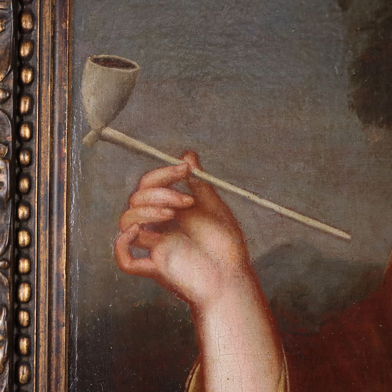 Allegory of pleasures, oil on canvas, 18th century 8